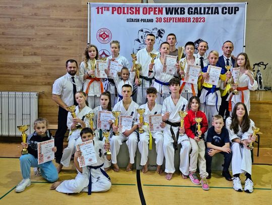 Zawodnicy KSW Bushi wywalczyli medale na mistrzostwach karate w Leżajsku