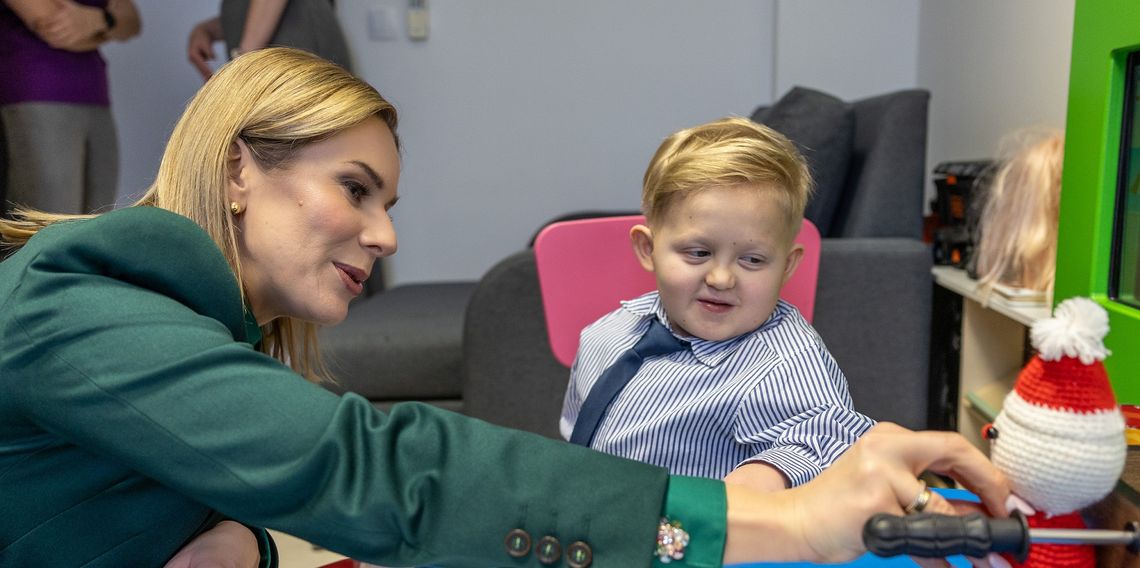 10-letni Teodor z powiatu otwockiego spotkał Pierwszą Damę. Poruszająca historia chorego chłopca