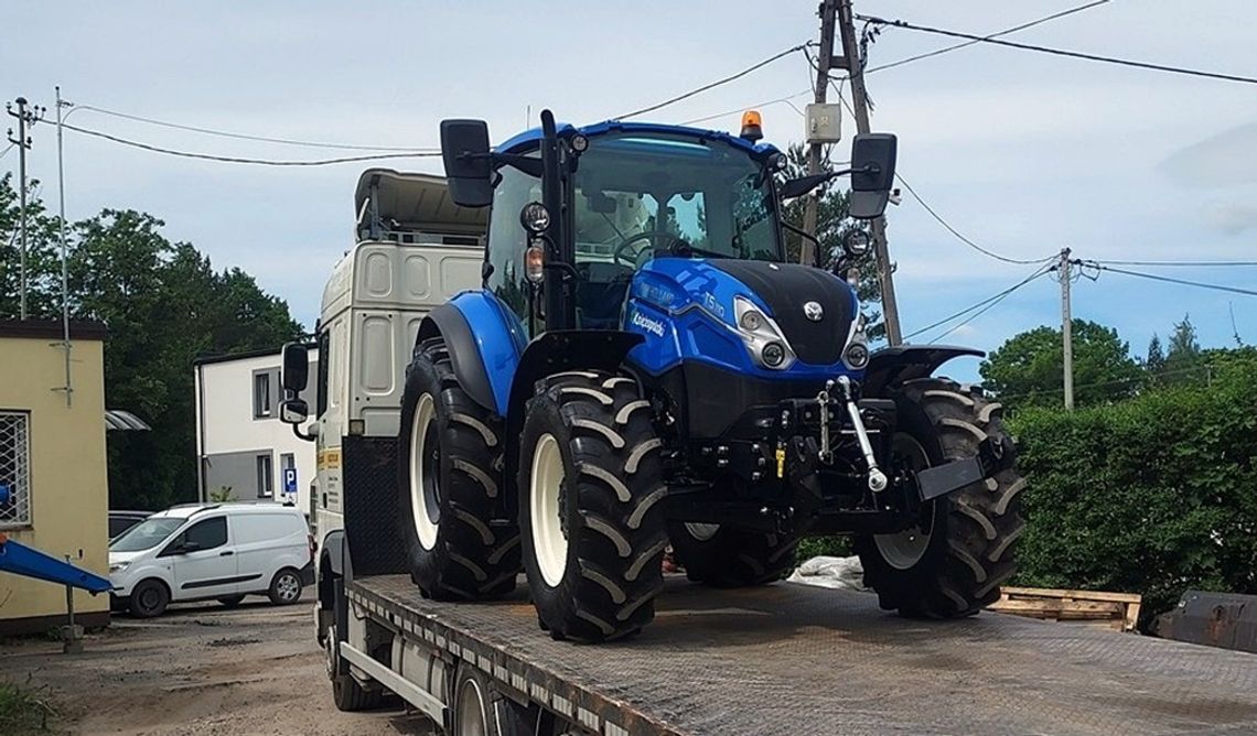 Spółka kupiła nowy ciągnik za niemal 317 tys. zł