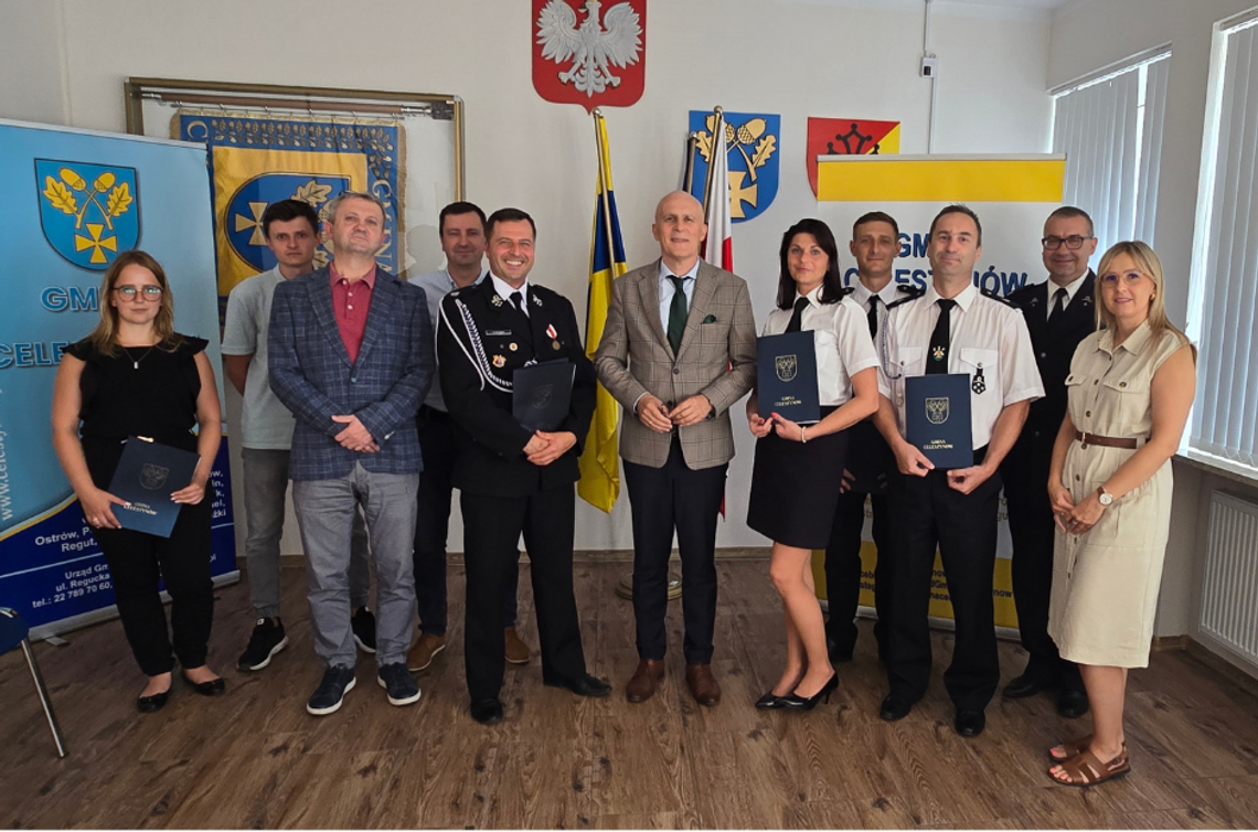 Dotacje dla strażaków z Gminy Celestynów