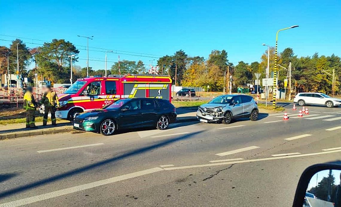 Dwa zdarzenia przy torach w Józefowie