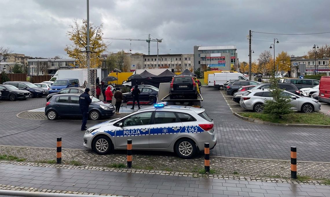 Ekipa filmowa w centrum Otwocka [FOTO]