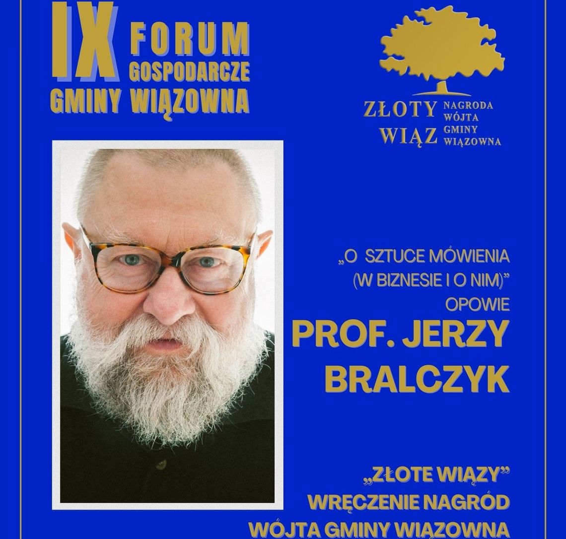 Gawędziarski geniusz języka na IX Forum Gospodarczym w Wiązownie