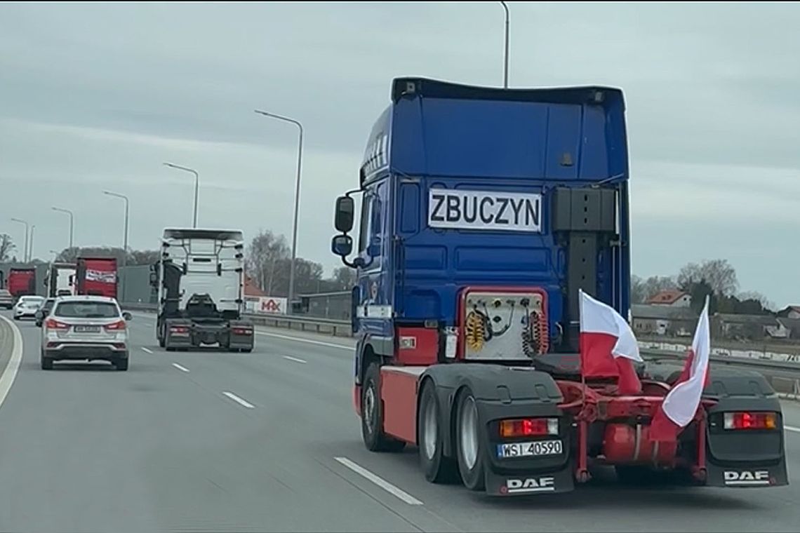 Gigantyczny protest! Kierowcy tirów opanowali Warszawę. Mamy wideo