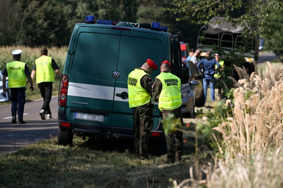 Interwencja saperów i Żandarmerii Wojskowej nad Wisłą w Józefowie. Co znaleziono?