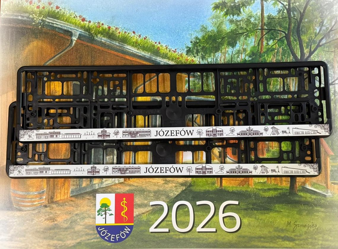 Józefów świętuje imieniny. Bezpłatny koncert i wyjątkowe ramki na tablice do auta