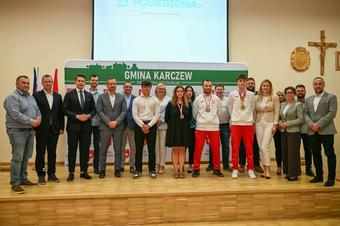 Karczew wyróżnił sportowców. „Jesteście dumą naszej gminy”