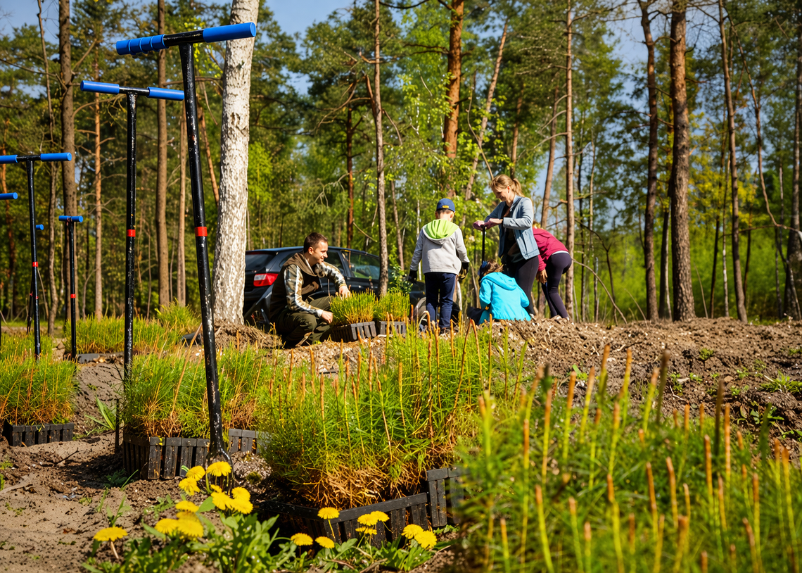 Kolejna akcja sadzenia lasu w Otwocku. Będą też darmowe sadzonki. Gdzie i kiedy?