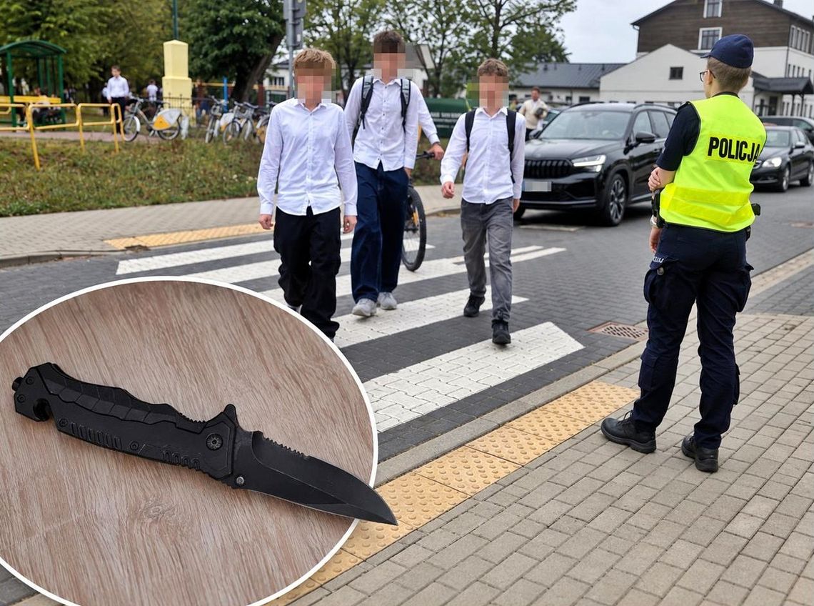 Krwawa seria w szkołach. 14-latek z nożem zatrzymany w powiecie otwockim! Krwawa seria w szkołach. 14-latek z nożem zatrzymany w powiecie otwockim!