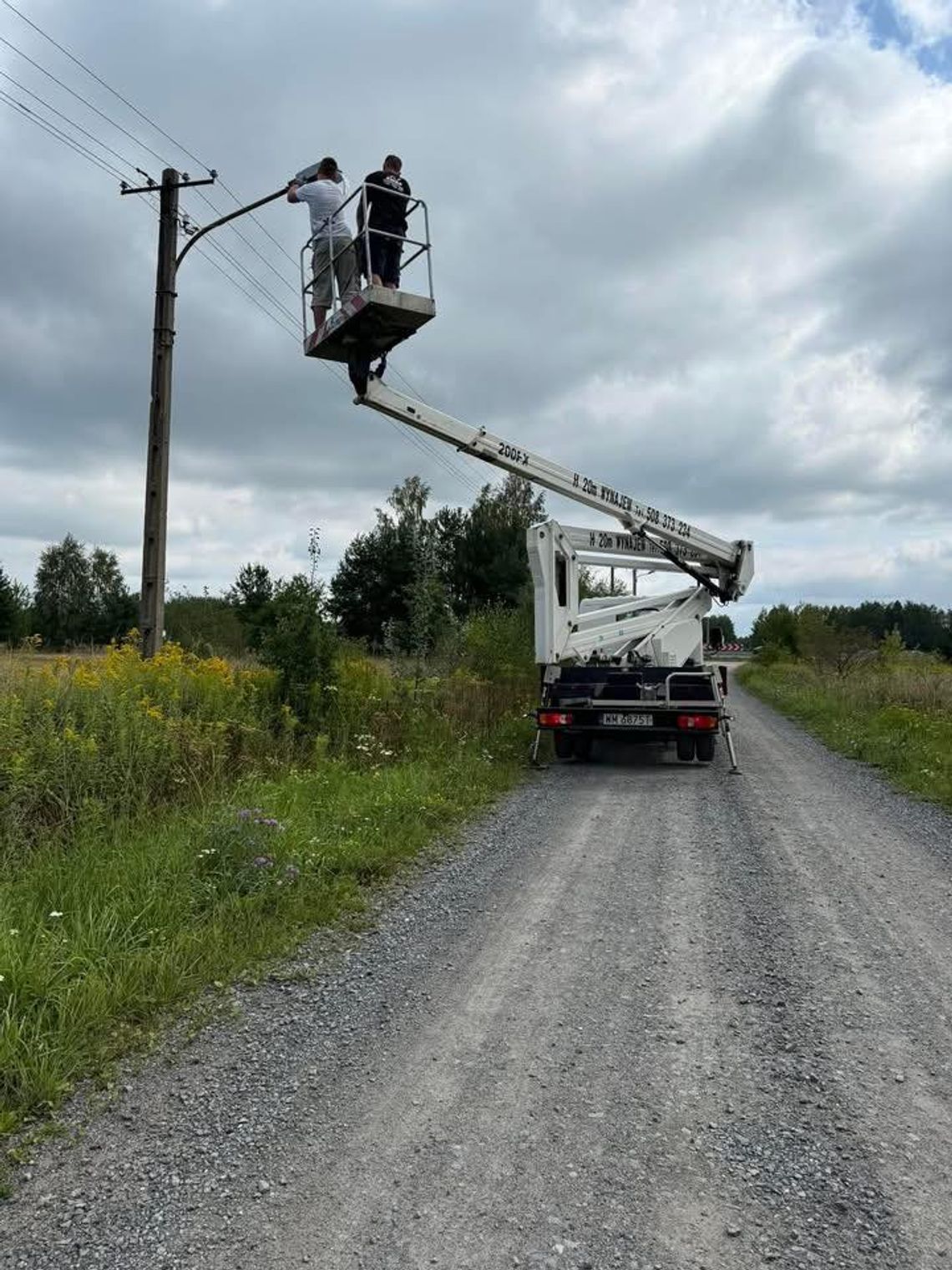 LED-y rozświetlają gminę Kołbiel LED-y rozświetlają gminę Kołbiel