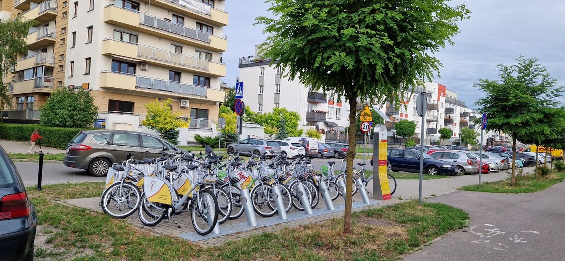 Miejskie rowery znów w Otwocku. Będą dostępne w 10 lokalizacjach