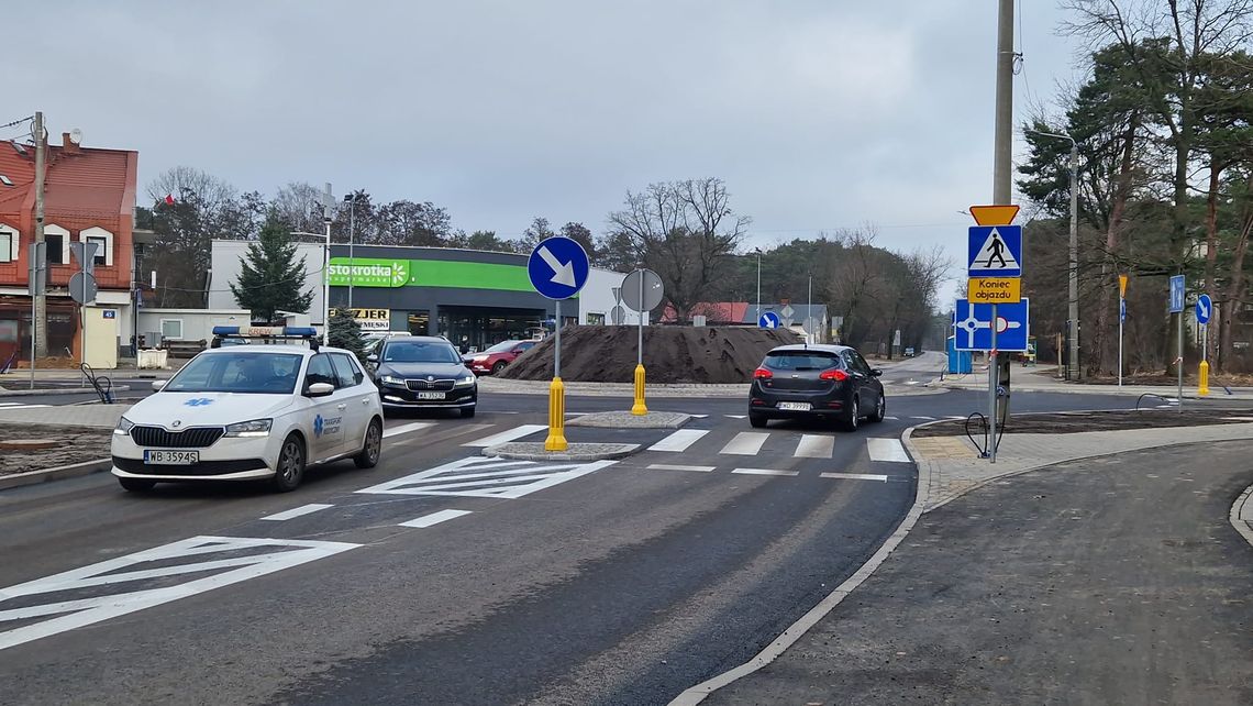 Nareszcie! Rondo na ul. Żeromskiego przejezdne!