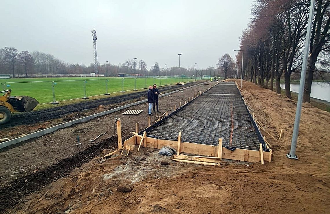 Nowe trybuny na stadionie miejskim