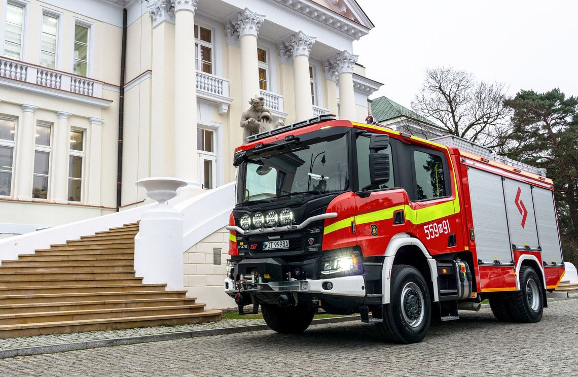 Nowy samochód ratowniczo-gaśniczy dla OSP Otwock Jabłonna