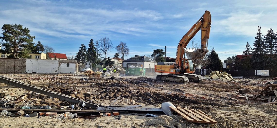 Nowy supermarket w centrum Otwocka. Trwają przygotowania do budowy [FOTO]