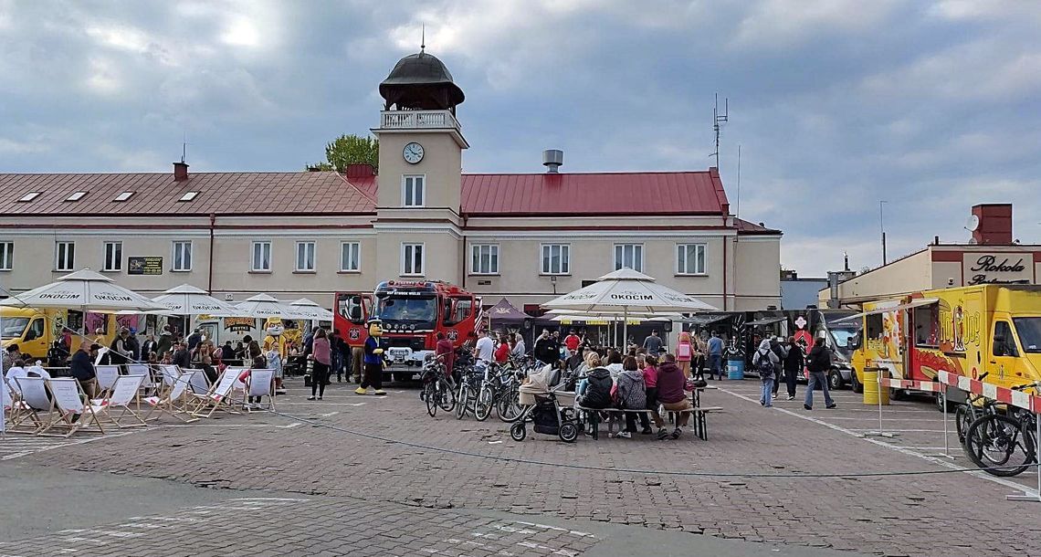 Oaza zieleni przy remizie strażackiej