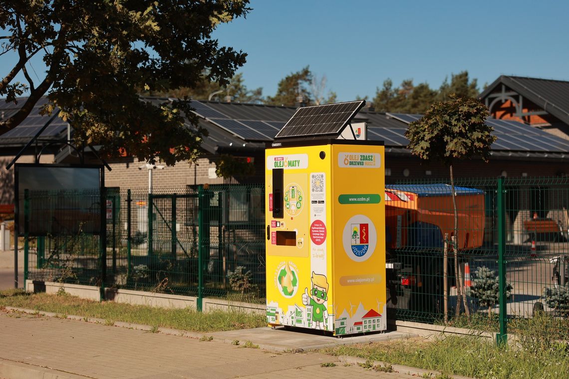 Olejomat już działa! Ekologiczna nowość w Józefowie