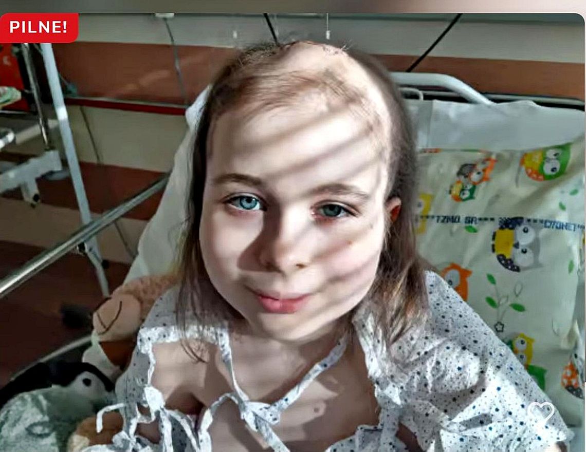 Pilne! 12-letnia Ania z Karczewa walczy o życie. Zbiera pieniądze na operację za granicą