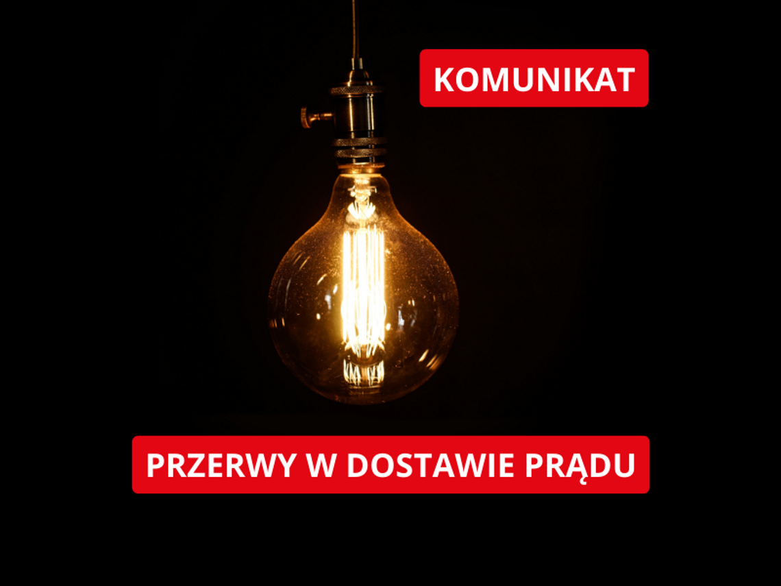 Planowane wyłączenia prądu w Otwocku i okolicach