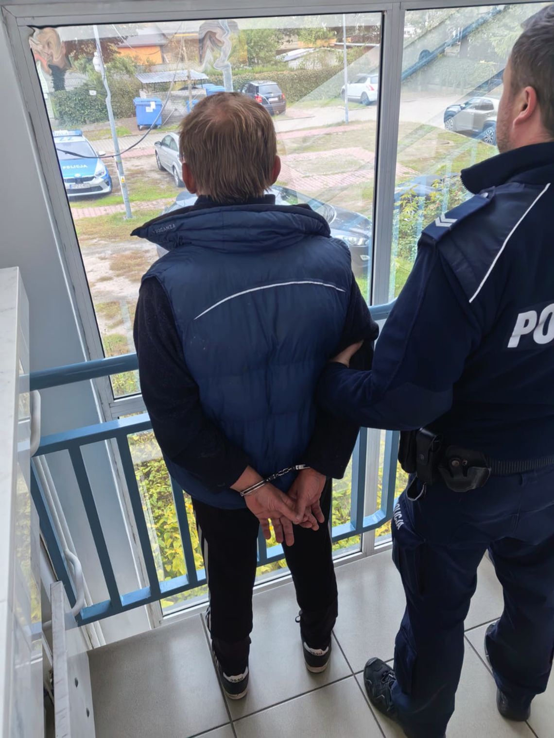 Policja zatrzymała kibica. Kierowca po meczu trafił do policyjnej celi