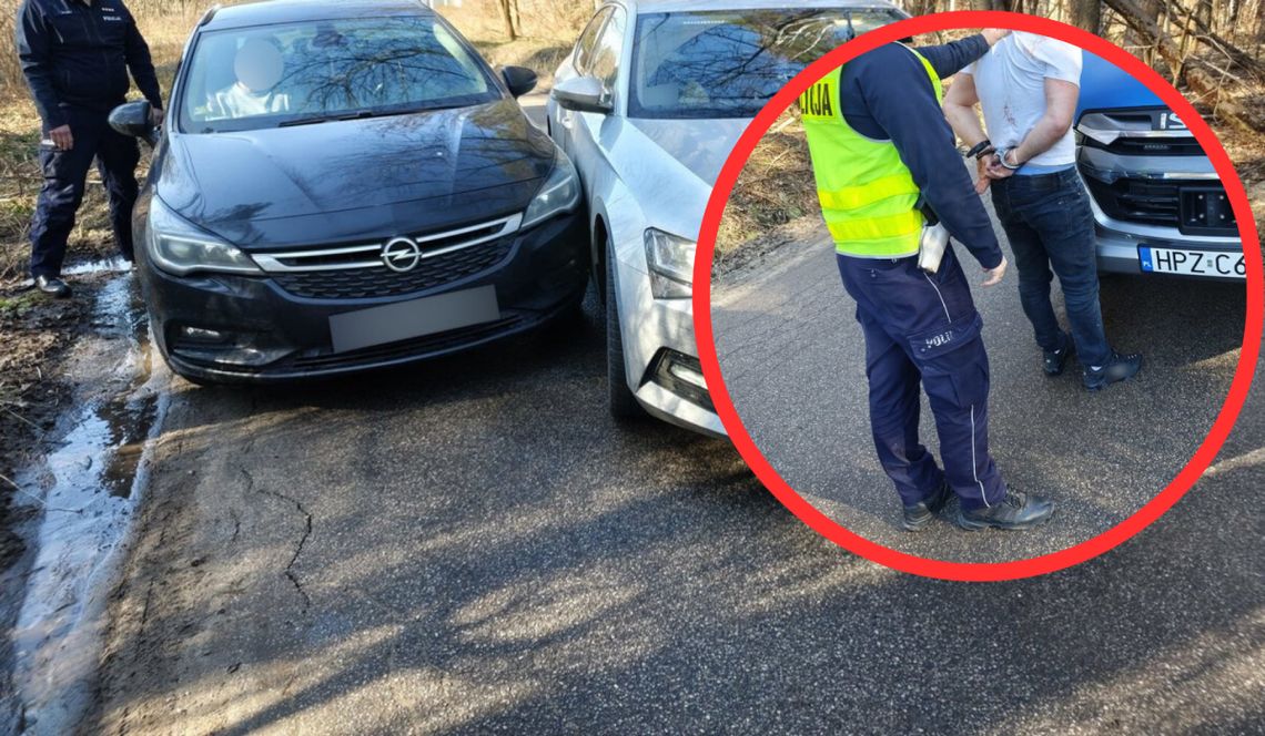 Pościg za kierowcą Opla. Staranował policyjny radiowóz i nie tylko...