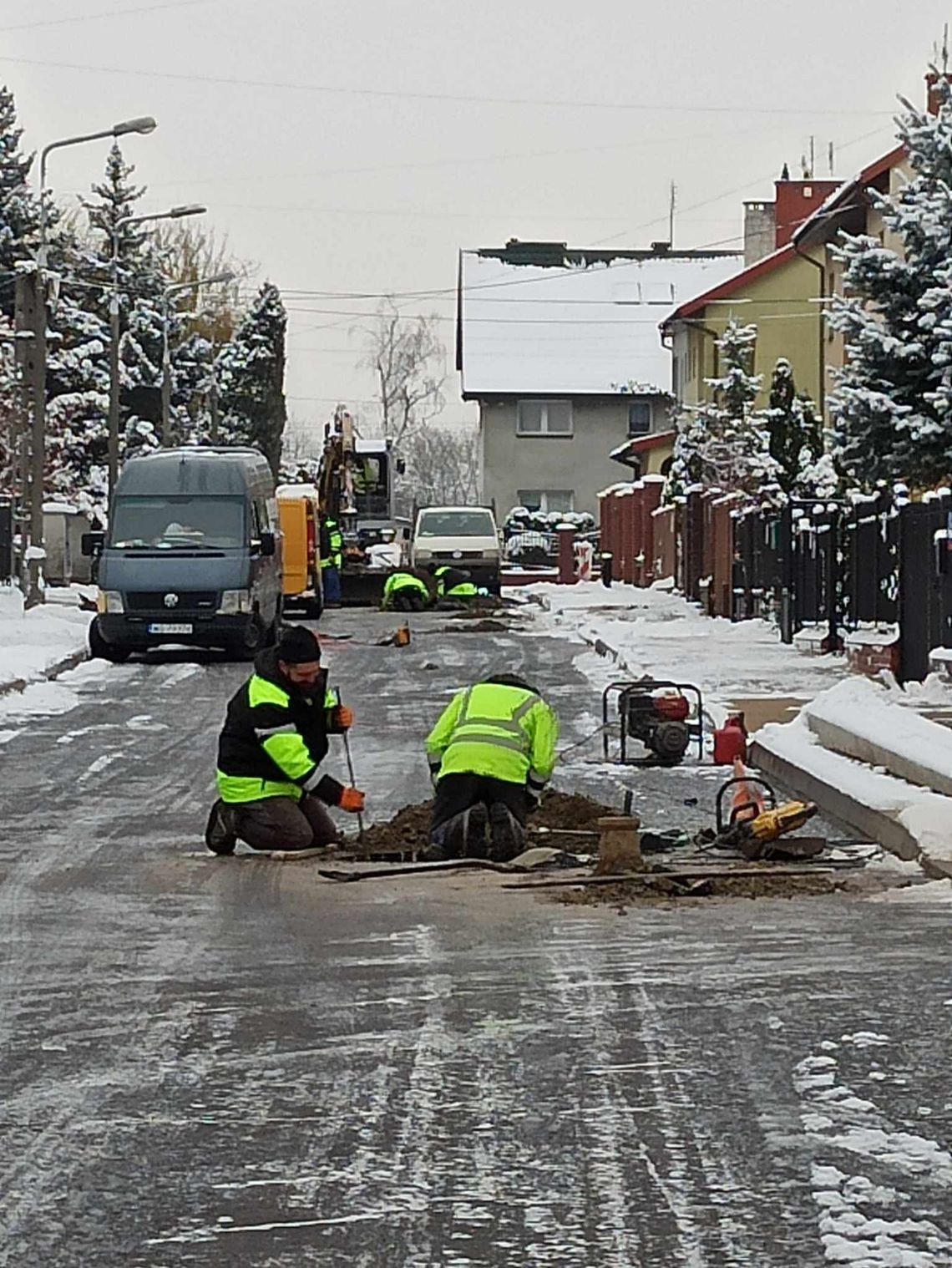 Postęp prac na ul. Lelewela i Prądzyńskiego Postęp prac na ul. Lelewela i Prądzyńskiego