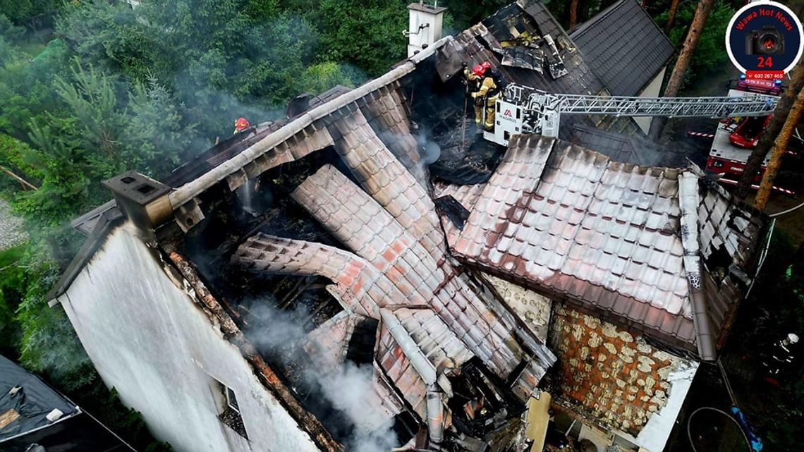 Pożar w Otwocku. Apel o pomoc