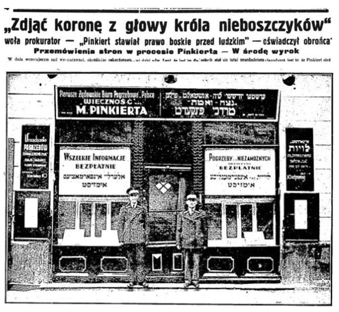 Proces króla nieboszczyków przyciągał tłumy niczym najlepszy spektakl kabaretowy