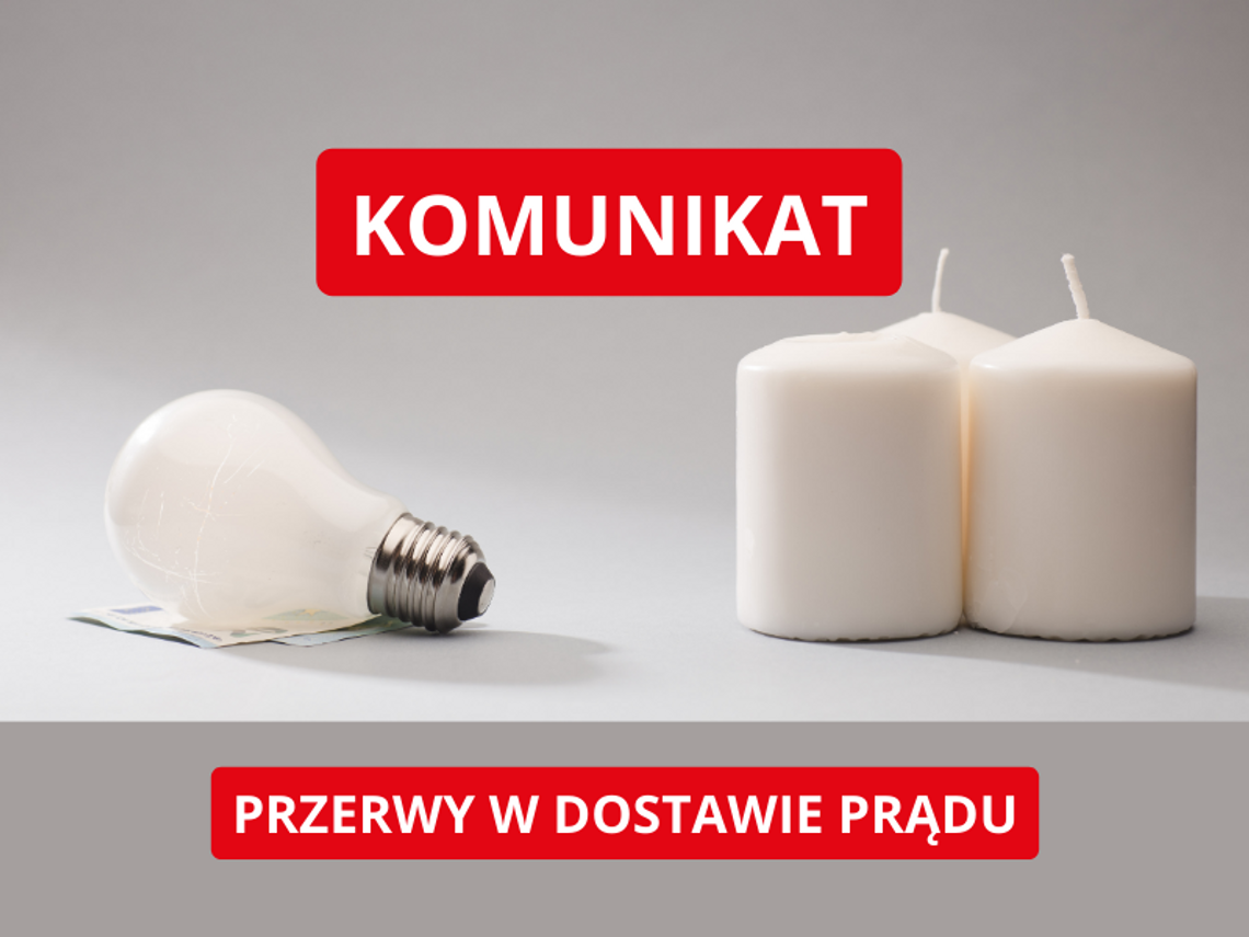 Przed nami przerwy w dostawach energii elektrycznej w powiecie otwockim i okolicach