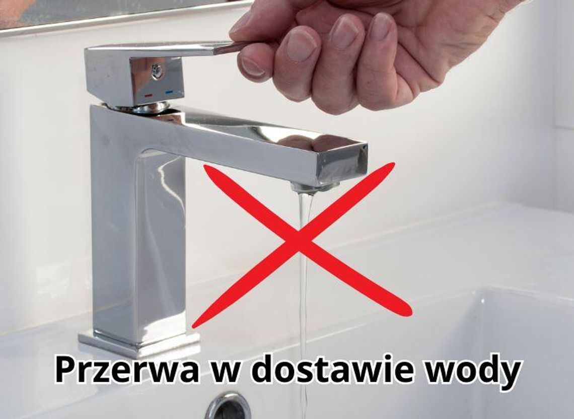 Przerwy w dostawie wody