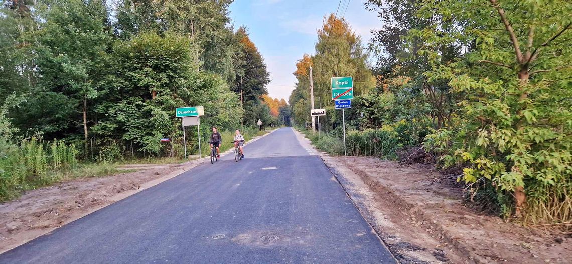 Remont drogi łączącej Otwock i Wiązownę [FOTO]