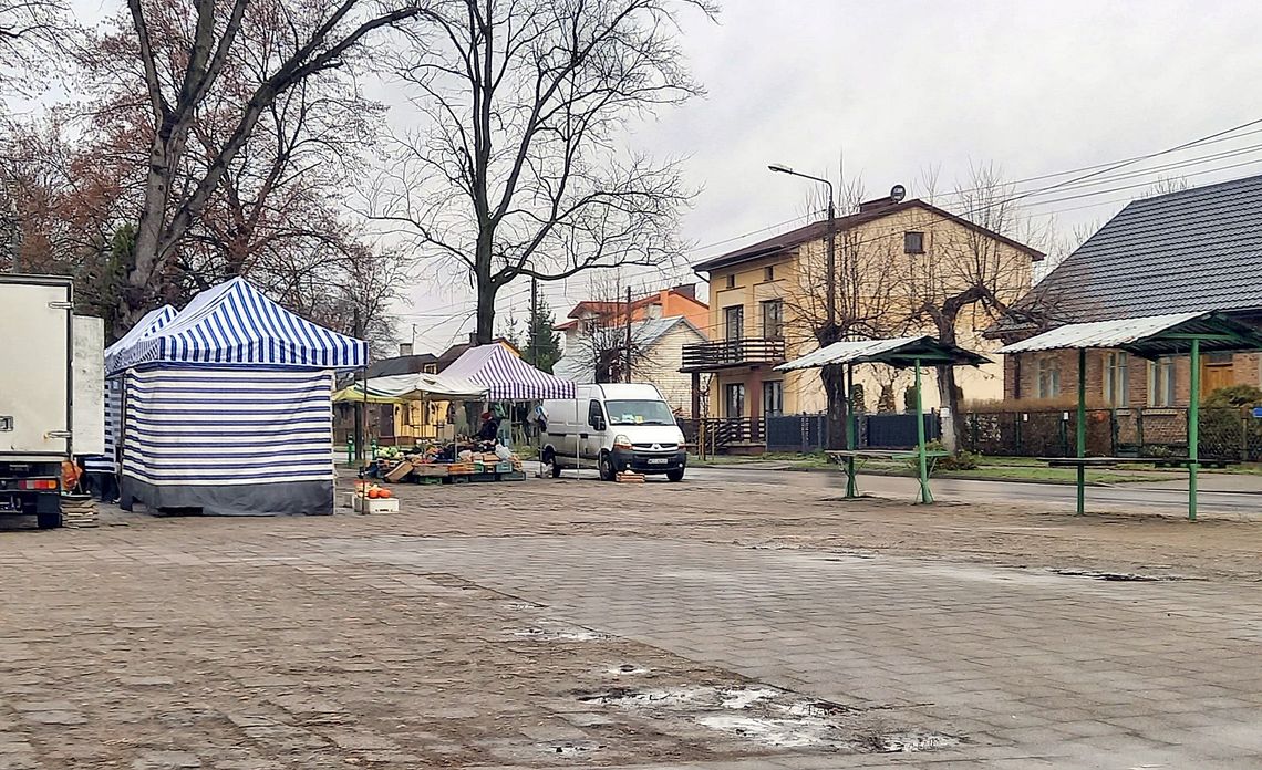 Targowisko przy kościele będzie jak nowe