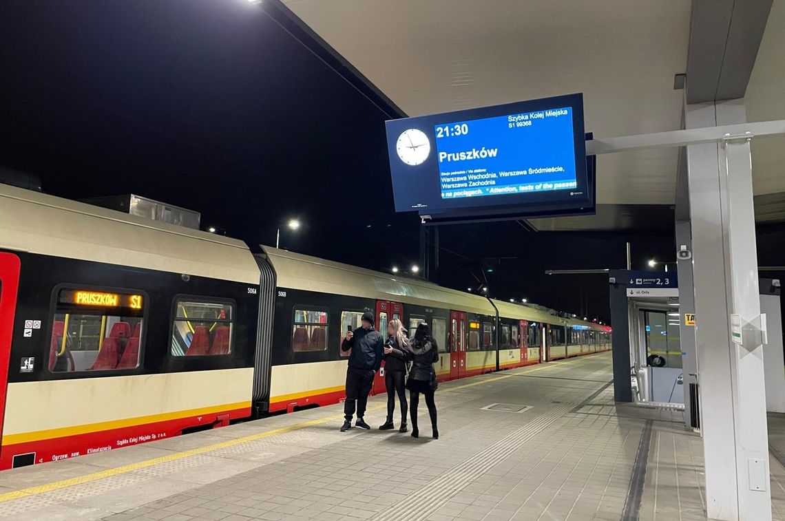 Rusza system informacji pasażerskiej na PKP Otwock. Nie wszystko jeszcze działa