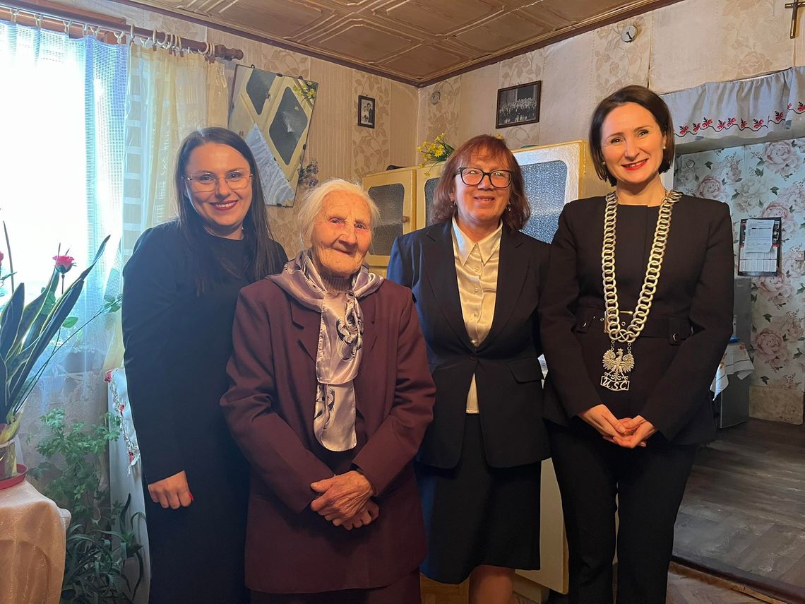 Setne urodziny mieszkanki gminy Osieck