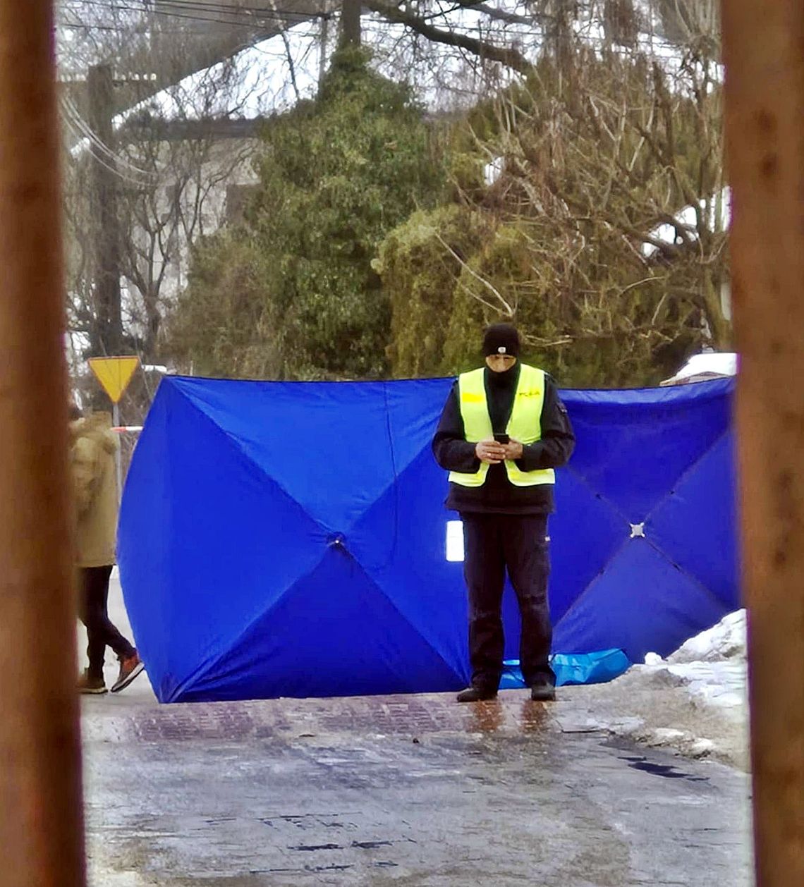 Tajemnicza śmierć na ulicy w Otwocku