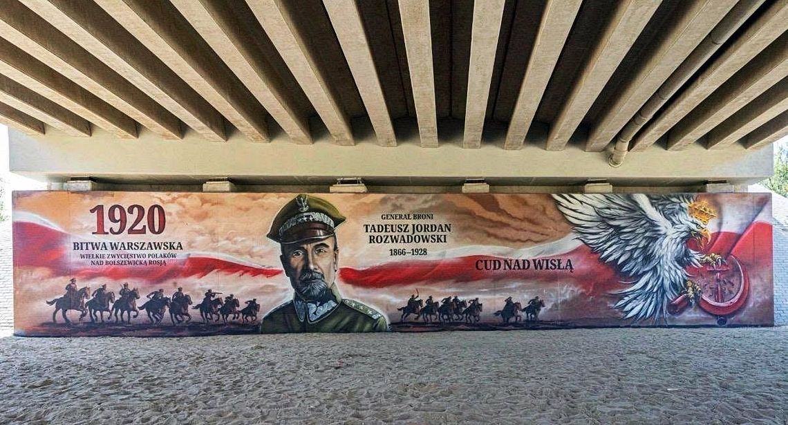 Tak wygląda nowy mural pod mostem. Robi wrażenie rozmachem i detalami