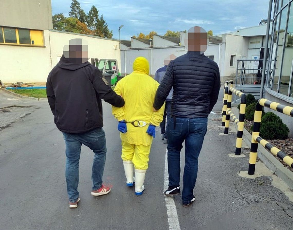 Uciekał przed więzieniem. Policjanci z Otwocka znaleźli go w pracy