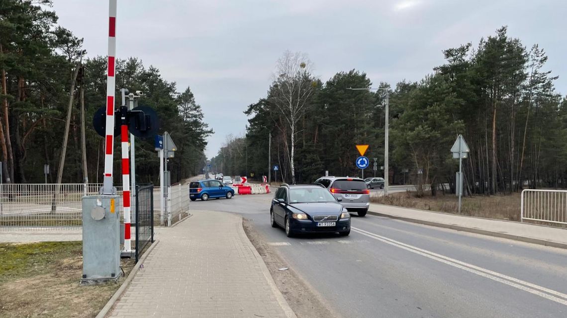 Utrudnienia na wylotówce z Otwocka