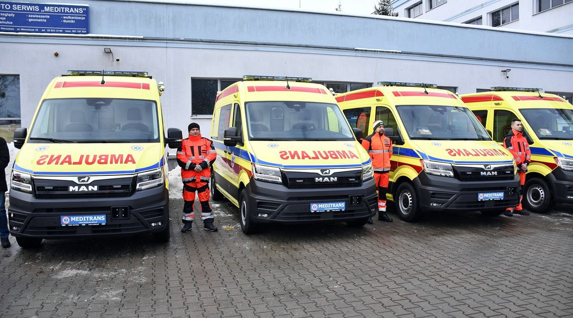 Więcej karetek i zespołów ratownictwa. Szybsza pomoc w powiecie otwockim