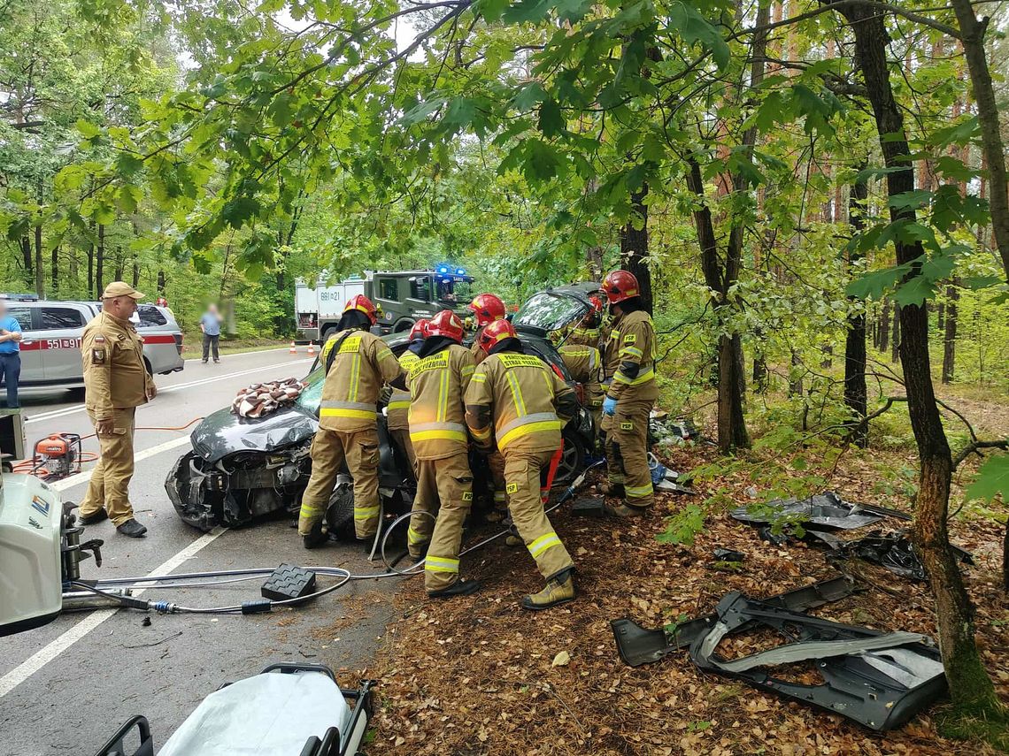 Wypadek na trasie Otwock – Celestynów