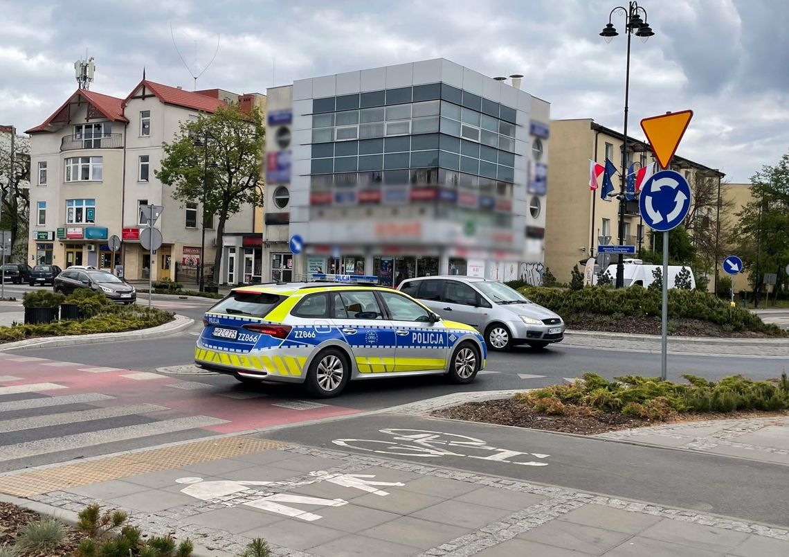 Wypadek na wylotówce z Otwocka Wypadek na wylotówce z Otwocka