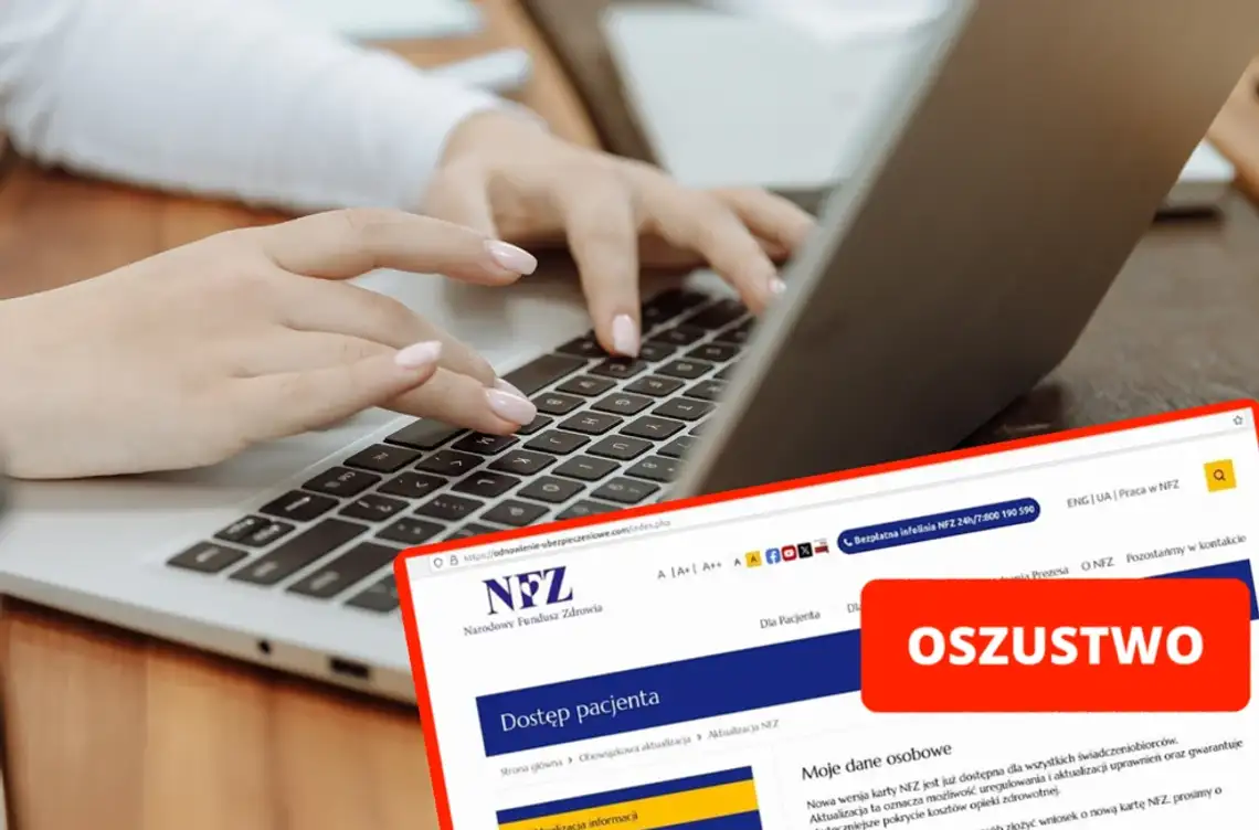 Zachowajcie czujność - nowe oszustwo na "NFZ"