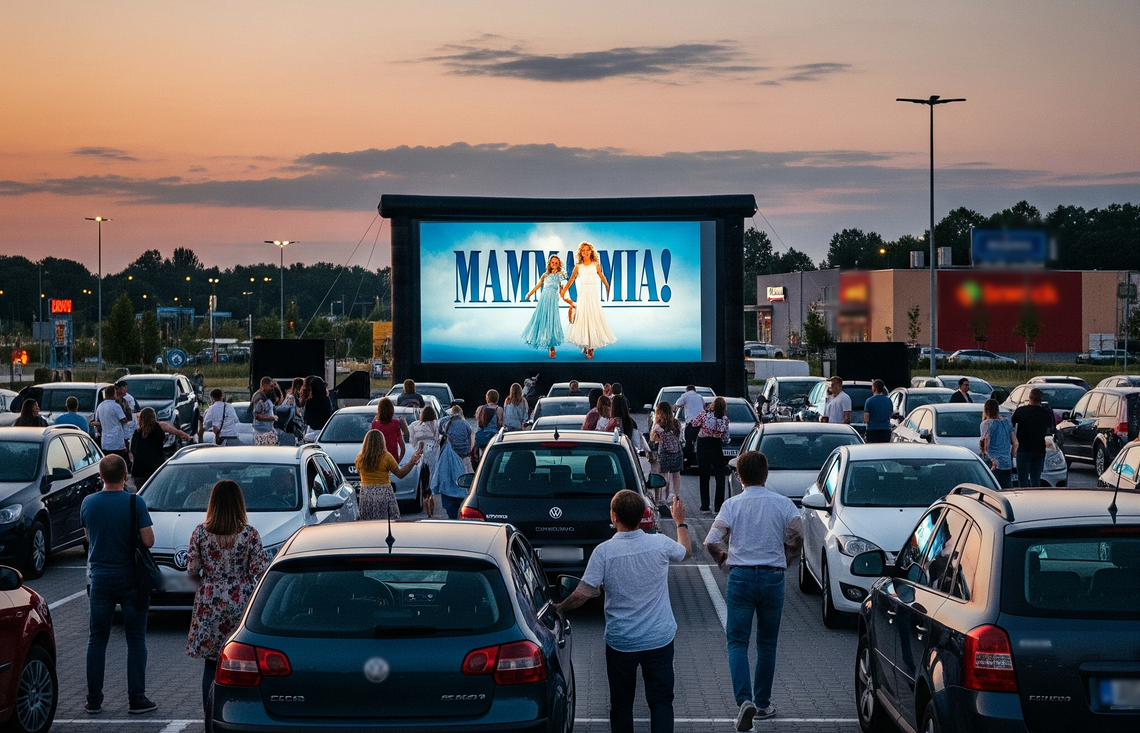 Darmowe kino samochodowe w Otwocku i Wawrze. Gdzie i kiedy?