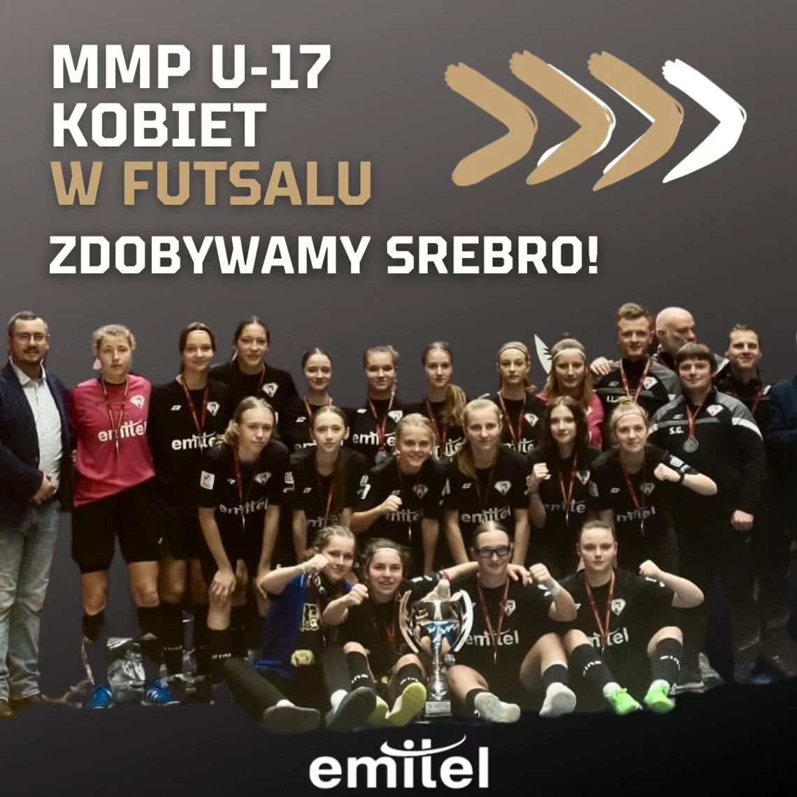 Zawodniczka z Karczewa zdobyła srebrny medal mistrzostw Polski w futsalu