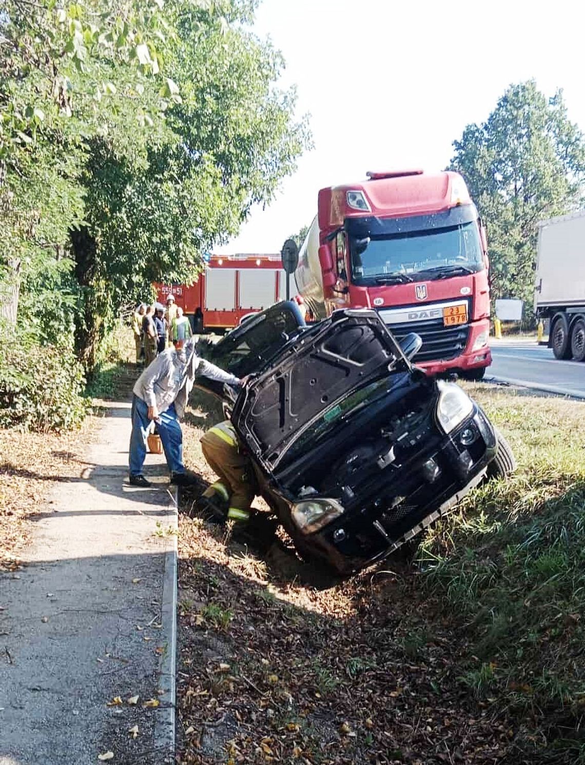 Zdarzenie na drodze krajowej nr 50 Zdarzenie na drodze krajowej nr 50
