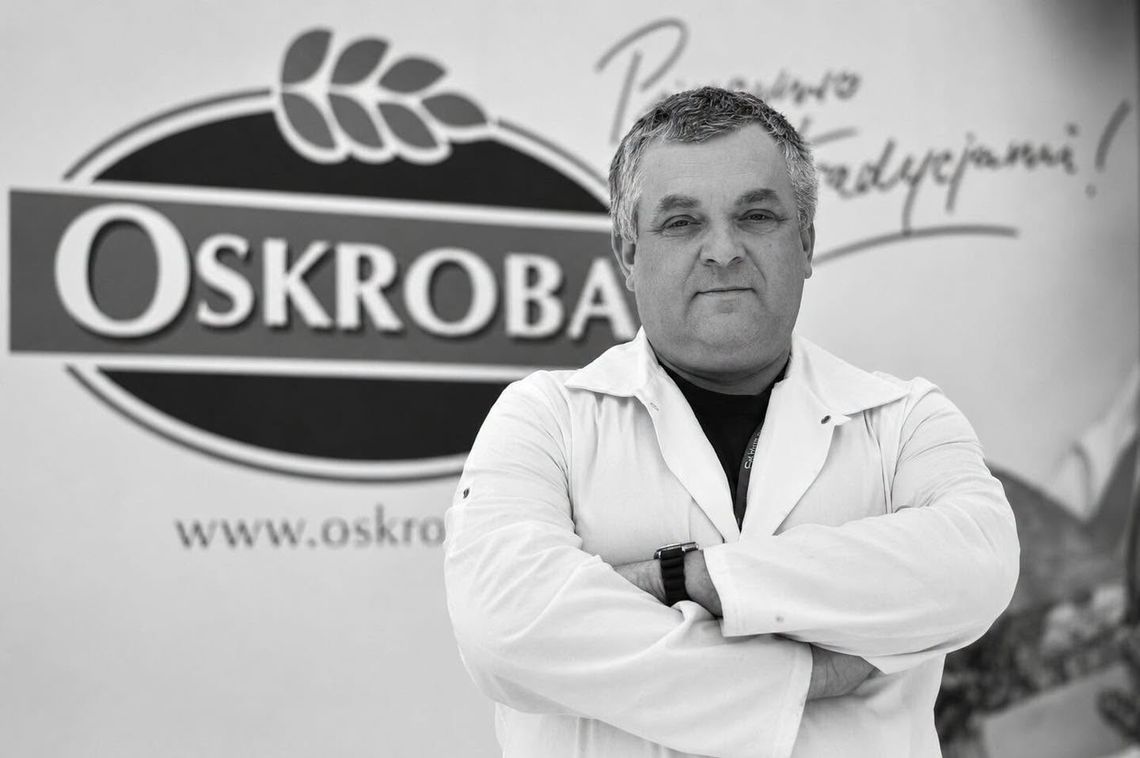 Zmarł Dariusz Oskroba. Rodzinną piekarnię rozwinął w jedną z najbardziej znanych marek w Polsce
