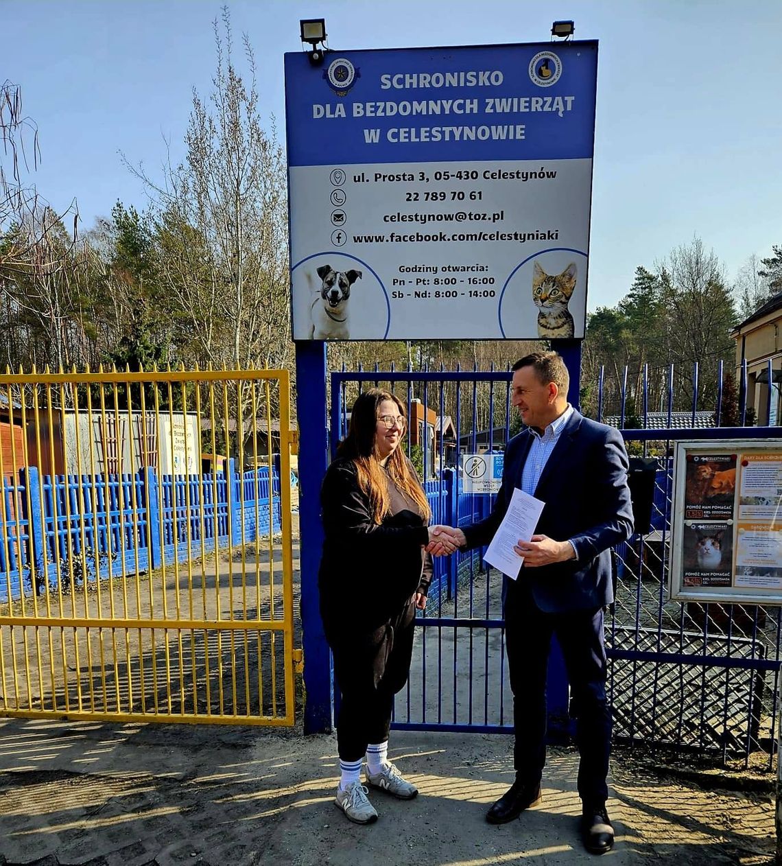 Zwierzęta z gminy Kołbiel trafią do schroniska w Celestynowie