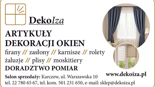 DekoIza ARTYKUŁY DEKORACJI OKIEN