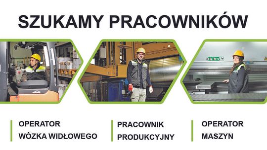 SZUKAMY PRACOWNIKÓW