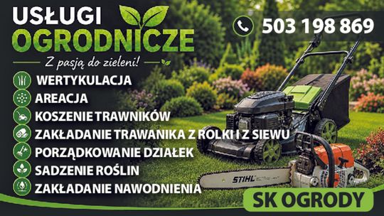 USŁUGI OGRODNICZE SK OGRODY